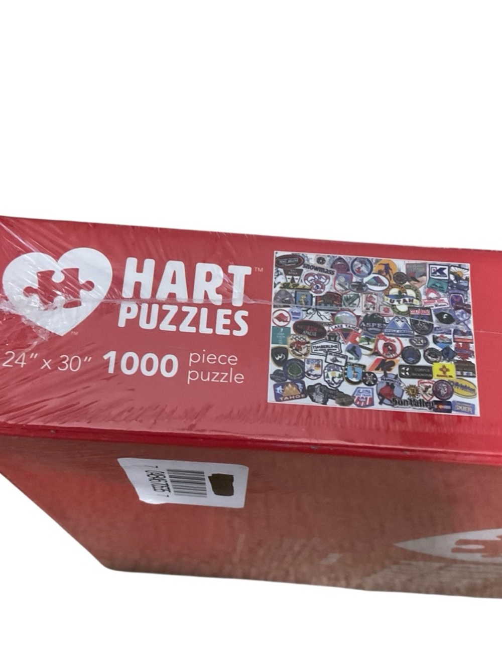 Hart Ski Patches 1000 Piece Puzzle Sealed 24x30 Ski - Picture 10 of 12